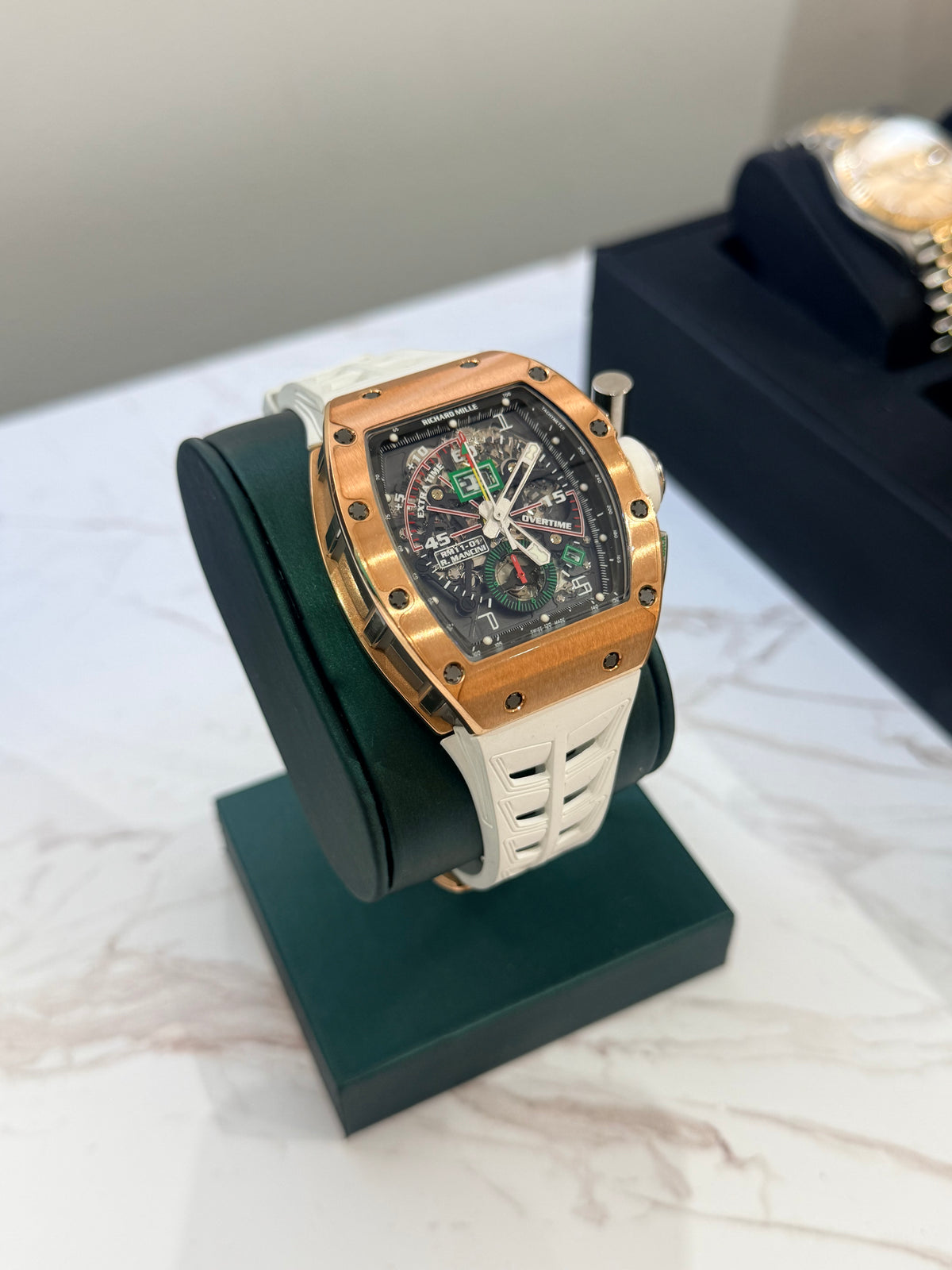 2018 Richard Mille RM 11-01 Roberto Mancini – 18K Rose Gold – Full Set