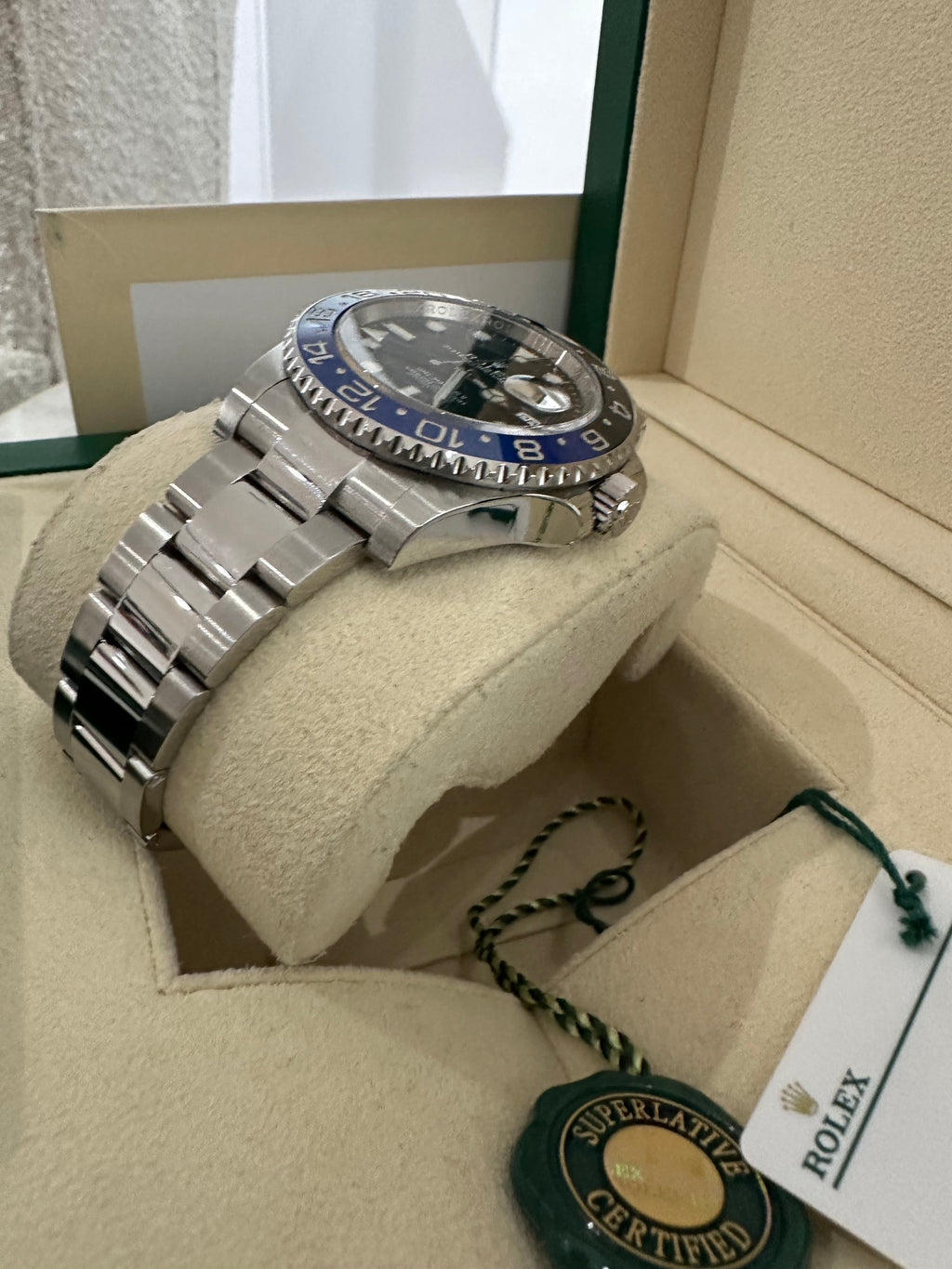 2023 Rolex GMT II “BATMAN” OYSTER 126710BINR