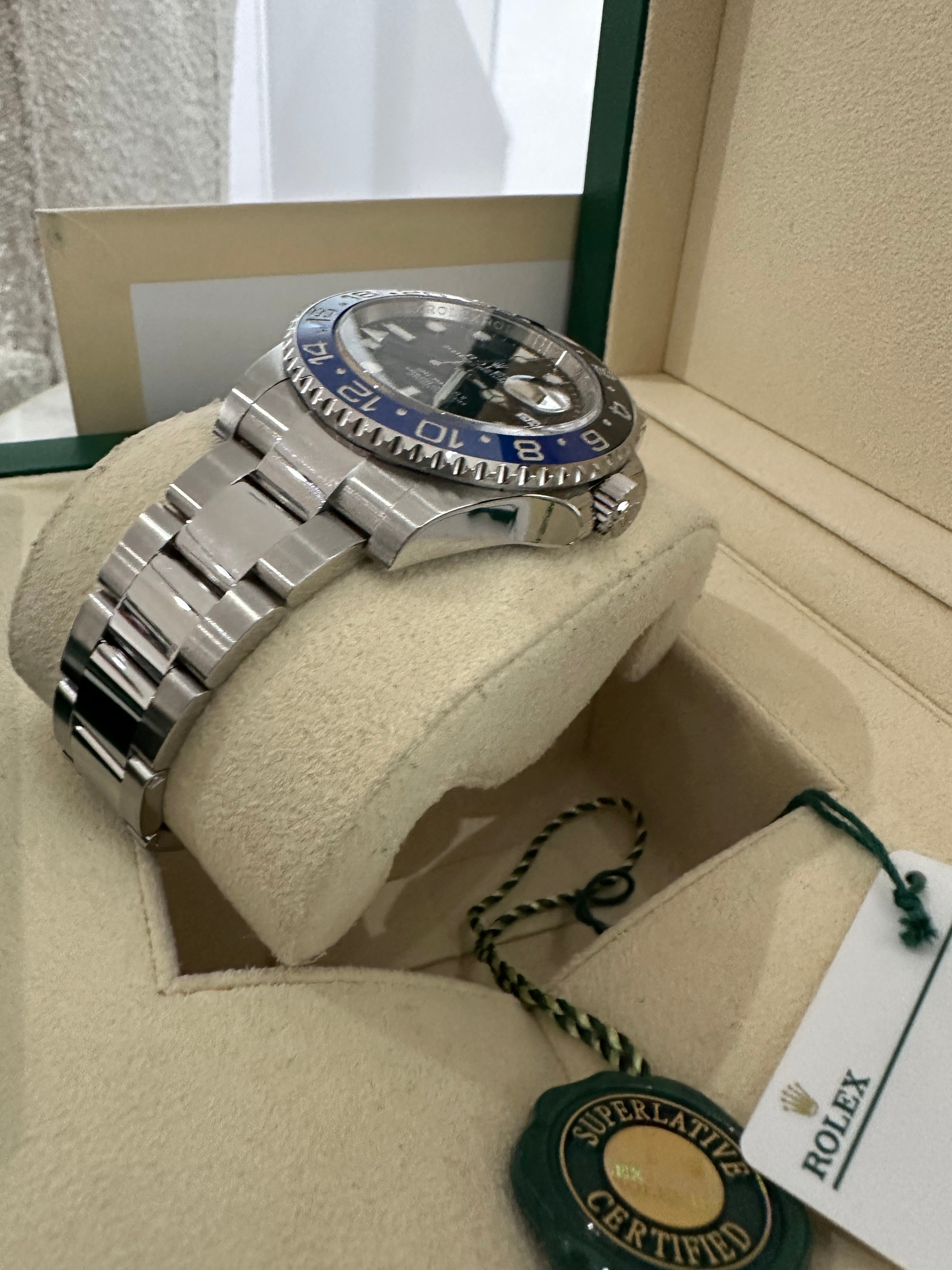 2023 Rolex GMT II “BATMAN” OYSTER 126710BINR
