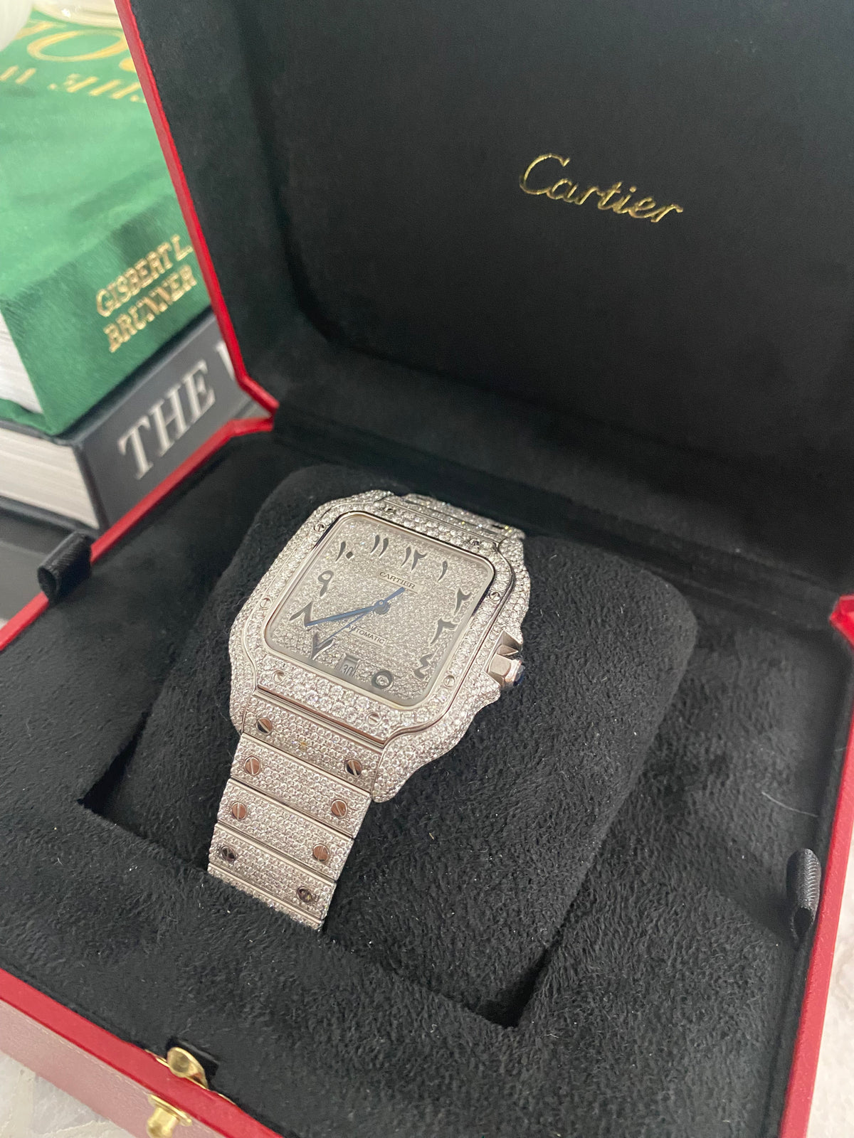 2017 Cartier Santos Flooded