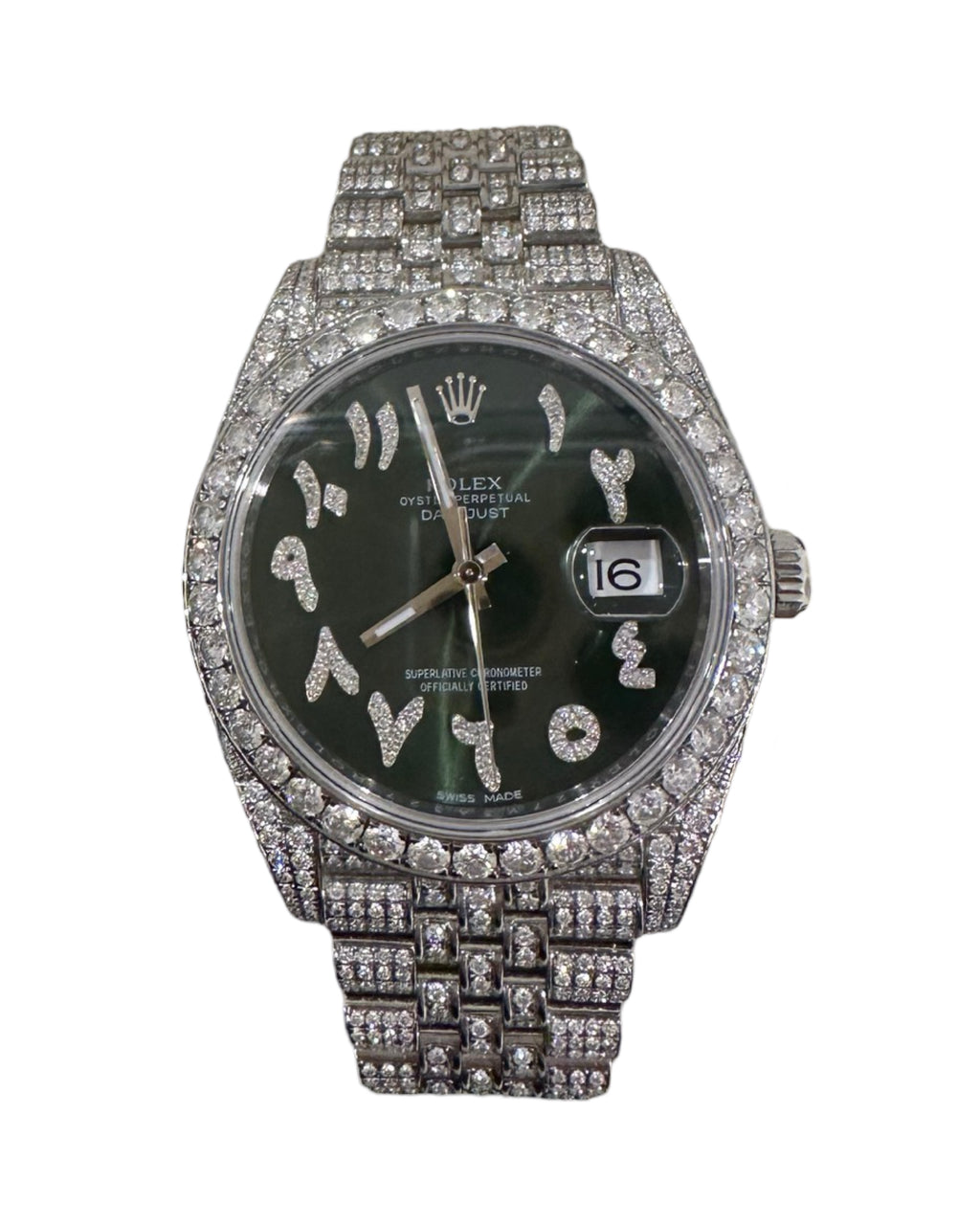 2022 AM Rolex DateJust 41 Diamond Set